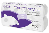 TAPIRA Toilettenpapier I 3-lagig I hochweiß I...