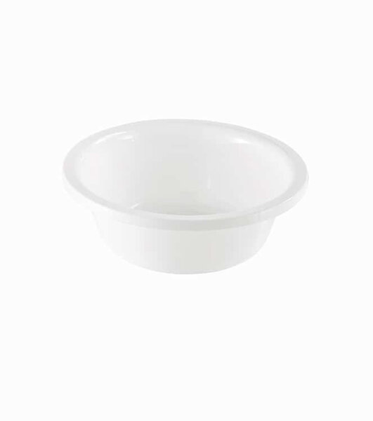 Waschschüssel rund 40, 10L, weiß