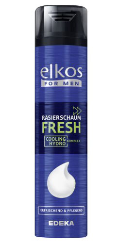 Rasierschaum Elkos fresh, 300 ml Flasche (Auslaufartikel)