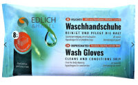 Feuchte Waschhandschuhe (Beutel a 8 Stück)
