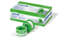Leukosilk Rollenpflaster 5m x 2.5cm, 12 Stück