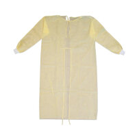 PE-teilbeschichteter Schutzkittel zum Binden 140 x 160...