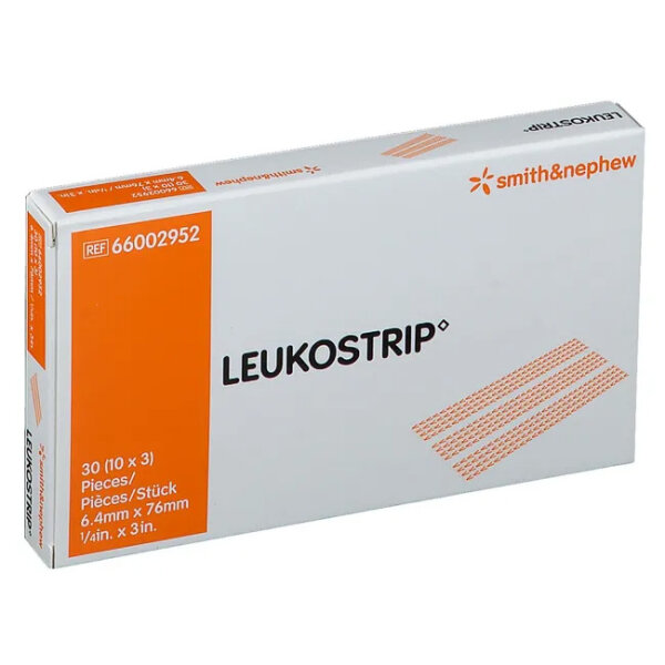 LEUKOSTRIP 76mmx6.4mm, 10x3 Stück