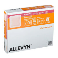 ALLEVYN® Gentle Border Lite 10 x10 cm, 10 Stück