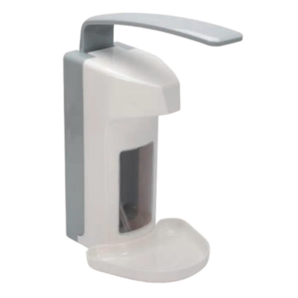 Desinfektion- und Seifenspender aus Kunststoff mit Auffangschale, Langarmhebel 1000 ml (Stück) (Abverkauf)