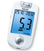 Beurer GL40 mg - dl Blutzuckermessgerät Blutzucker -...