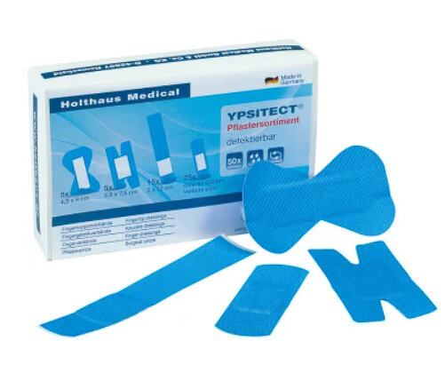 Nachfüllset für Holthaus Medical YPSITECT® Pflastersortiment, blau