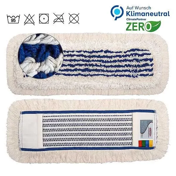 Baumwollmopp Excellent 50 cm 4-Fach Garnmischung, Alle mit 4-Farbcodierung