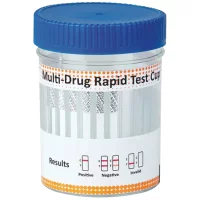 Cleartest 5-fach Urin-Drogentestbecher mit...