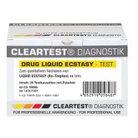 CLEARTEST Liquid Ecstasy GHB Urintest für...