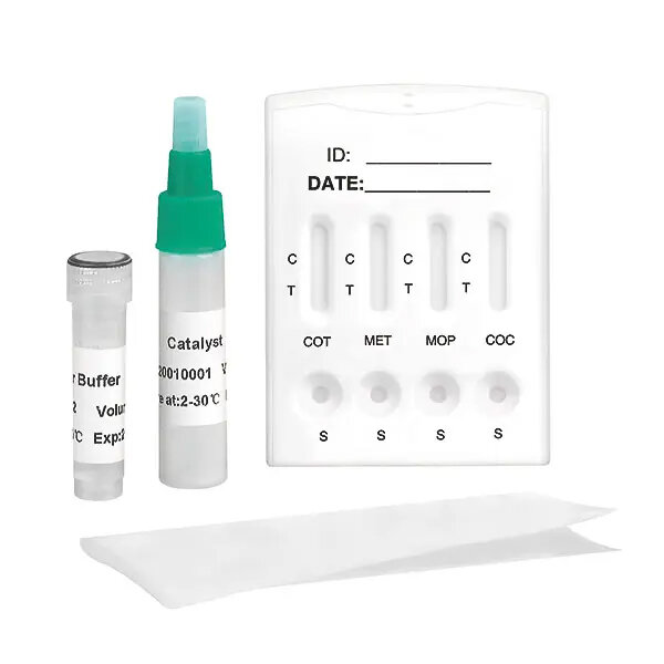 Cleartest Drogentest Haare Haartest auf COT MET MOR COC | 1 Stück