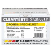 Cleartest Drogenspeicheltest 6-fach | 1 Stück
