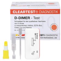 CLEARTEST D-Dimer Test Fibrinolyse 5 Stück Set