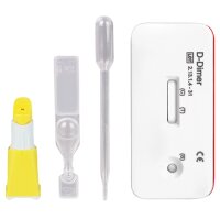 CLEARTEST D-Dimer Test Fibrinolyse 5 Stück Set