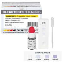 Cleartest Liquid Ecstasy GHB K.O.Tropfen Urintest Test (5...