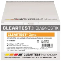 Cleartest Gono Schnelltest Gonorrhoe Abstrich 25 Tests