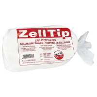 Zellstoff Tupfer/ Zelletten 4 x 5 cm (2 Rollen im Beutel...