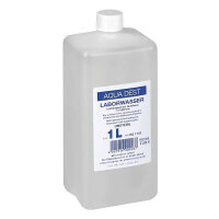 Aqua Dest-Laborwasser 1000 ml Flasche