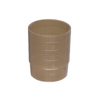 melipul MEHRWEG-Medikamentenbecher stapelbar 25ml Pack 60...